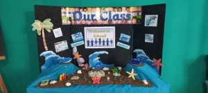 Kinder College _ Dolphin Class Theme Table